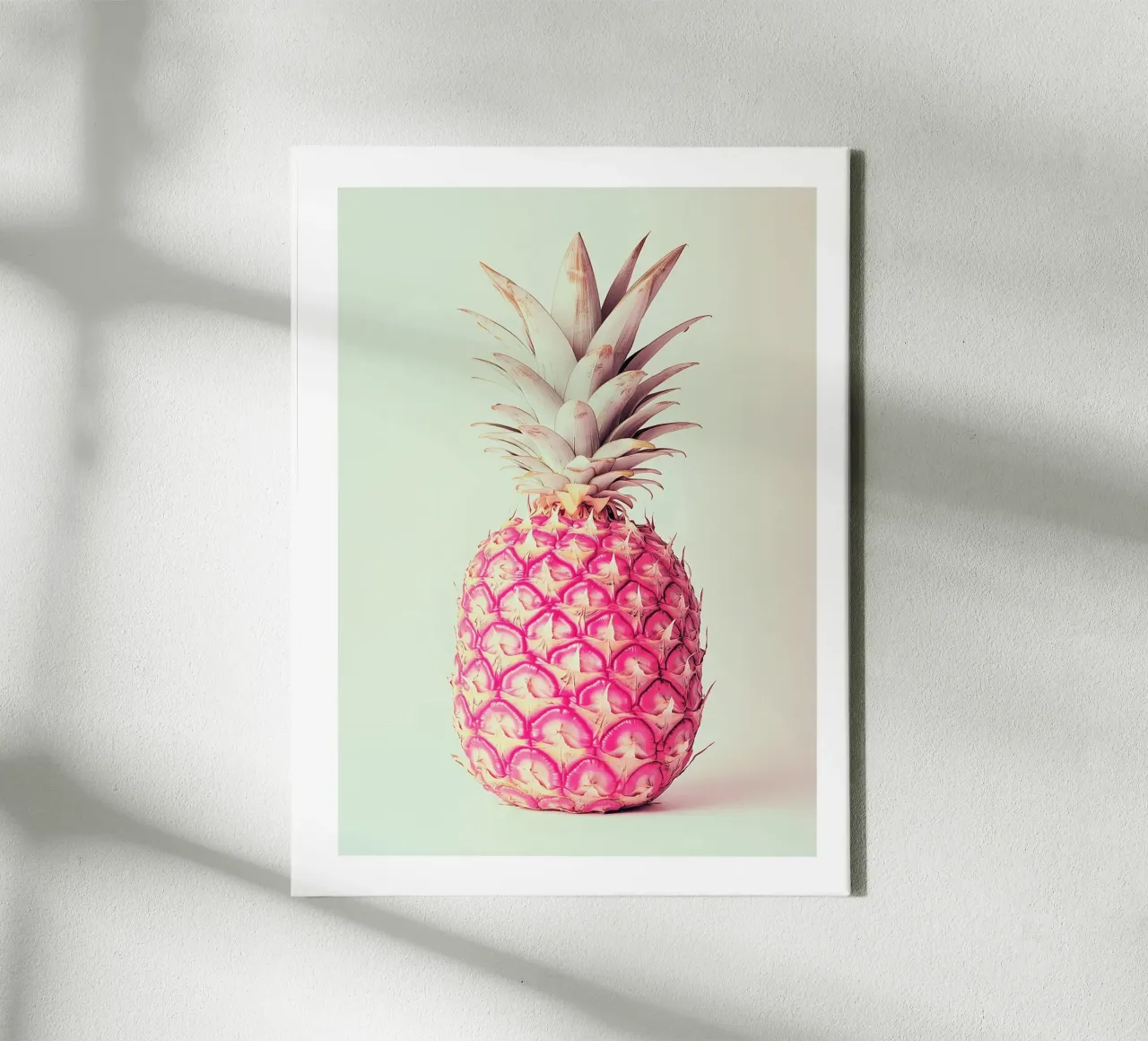 Ananas pop tela con Cornice a cassetta da Spice & Style