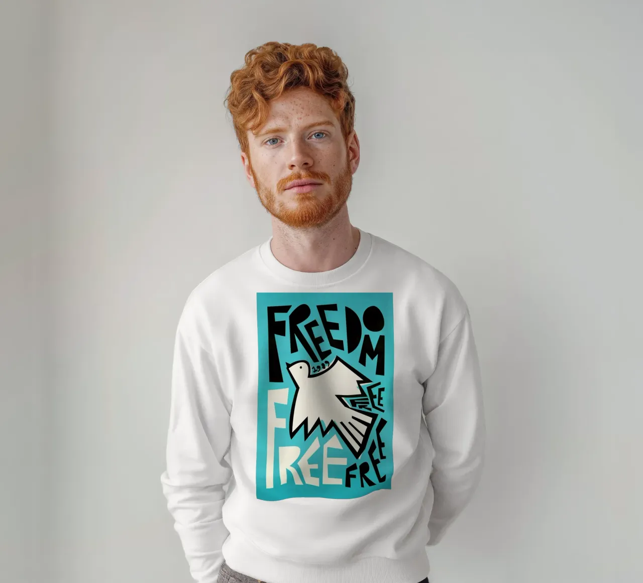 Libertà felpa da Fox & Velvet