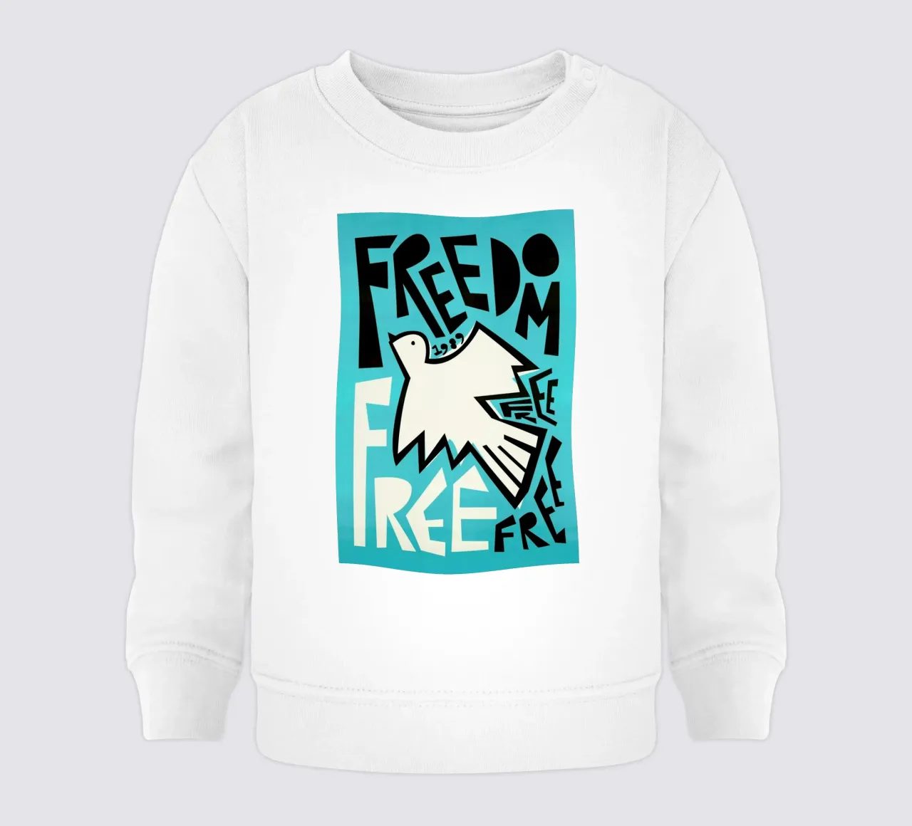 Libertà felpa neonato da Fox & Velvet