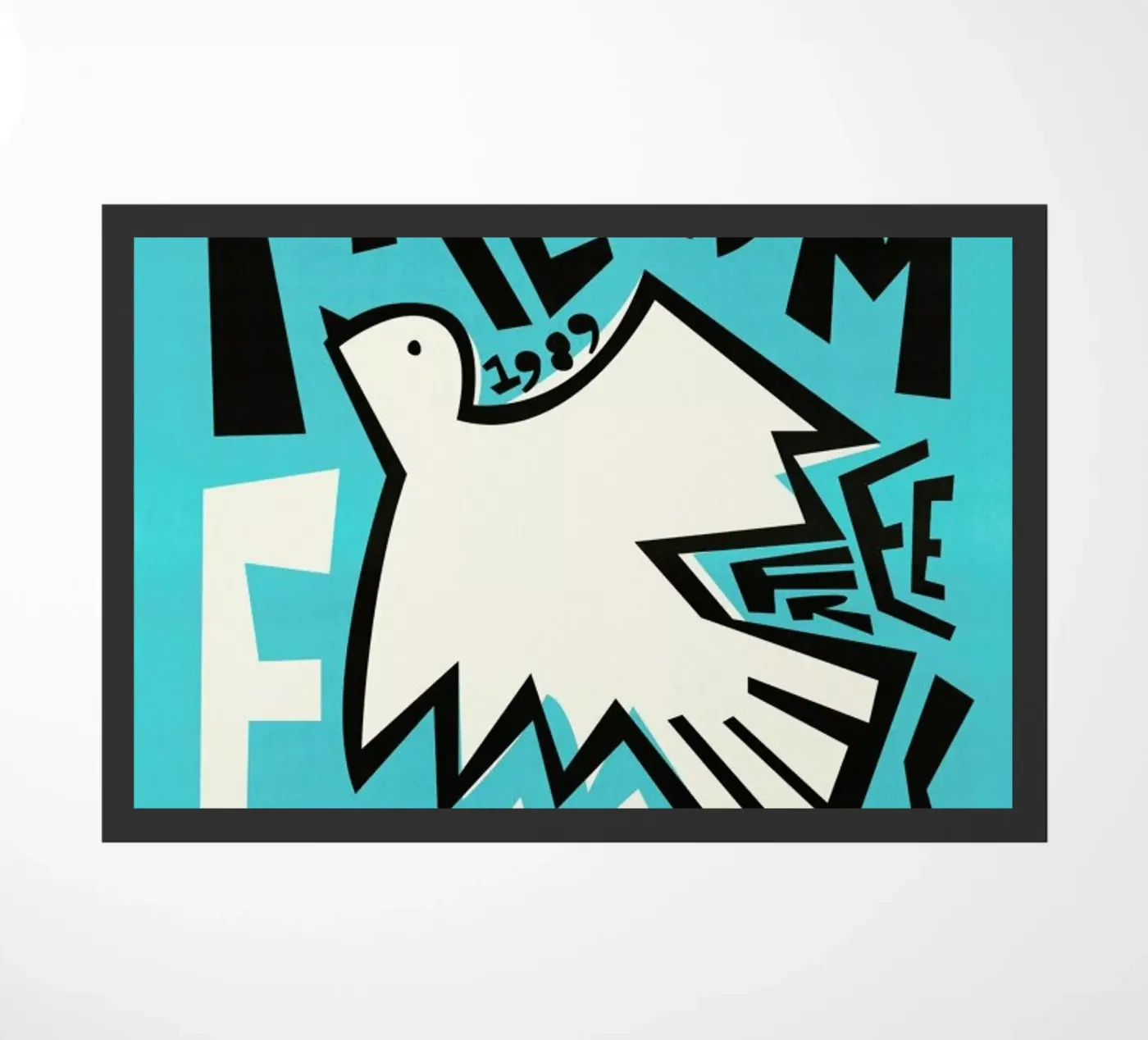 Freedom doormat by Fox & Velvet