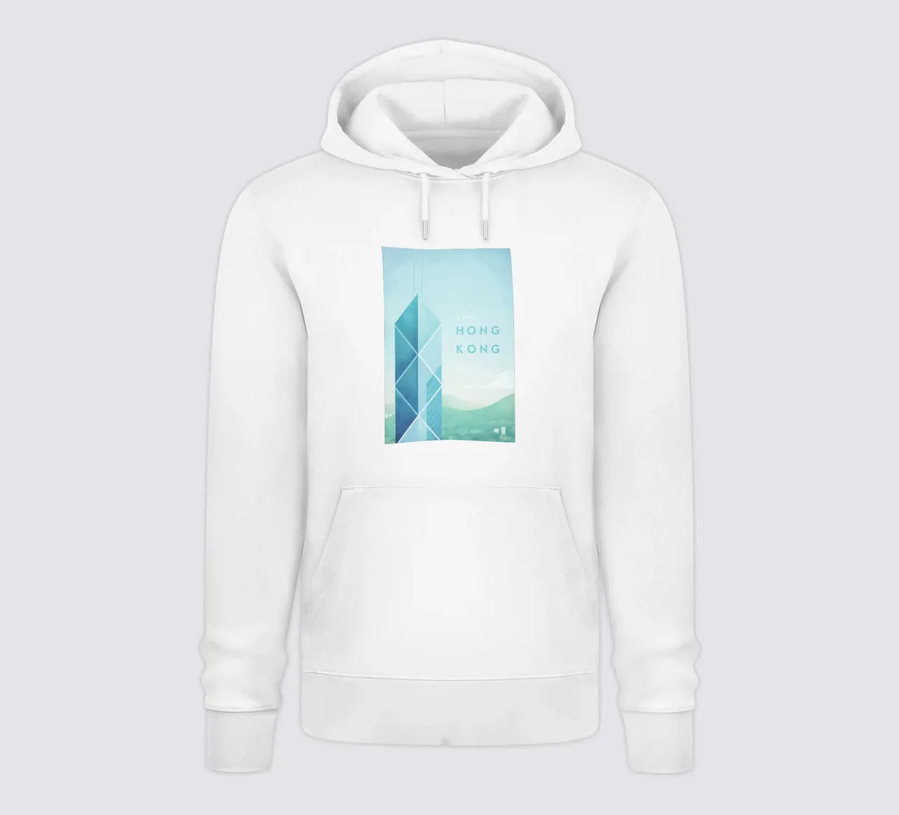 Hong Kong felpa con cappuccio da Henry Rivers