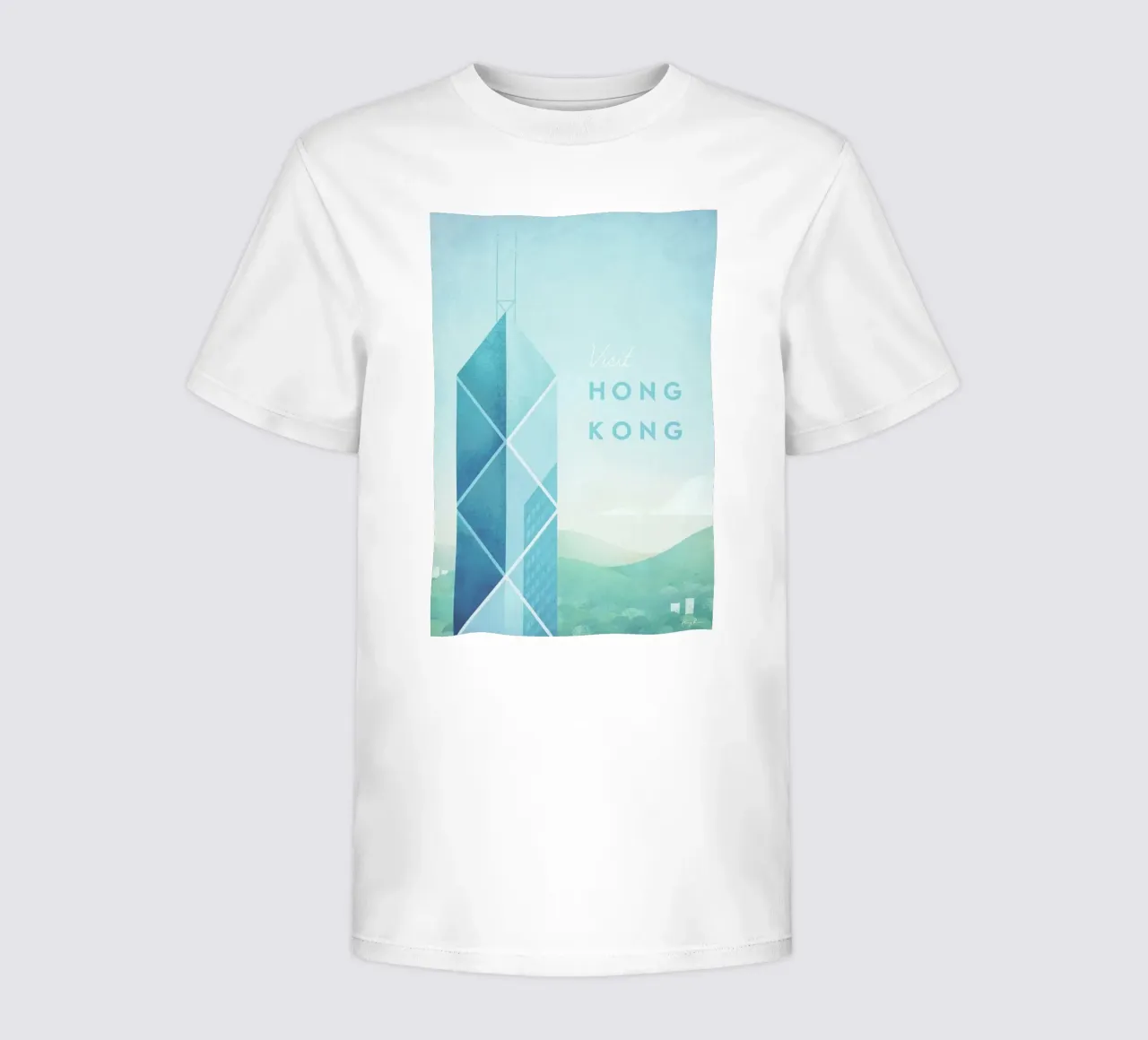 Hong Kong kids t-shirt by Henry Rivers