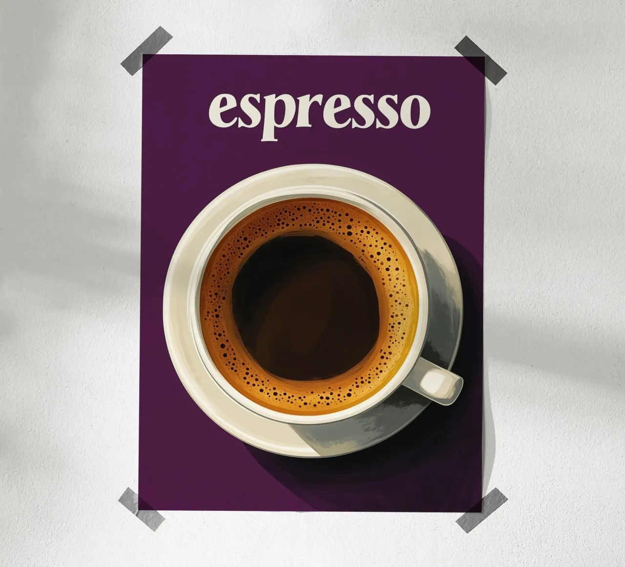 Tasse d’espresso poster de Spice & Style