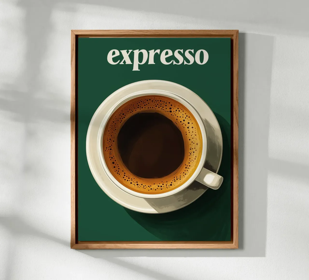 Expresso vert alluminio dibond da Spice & Style