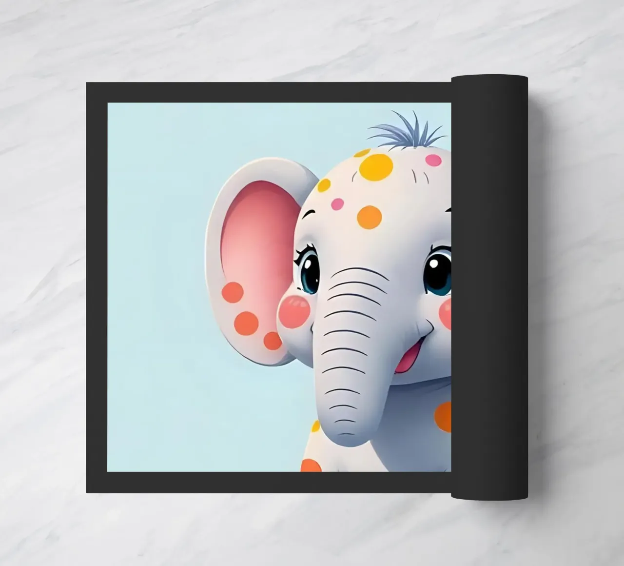 Elefante_1 zerbino da Tierisch bunt by LK