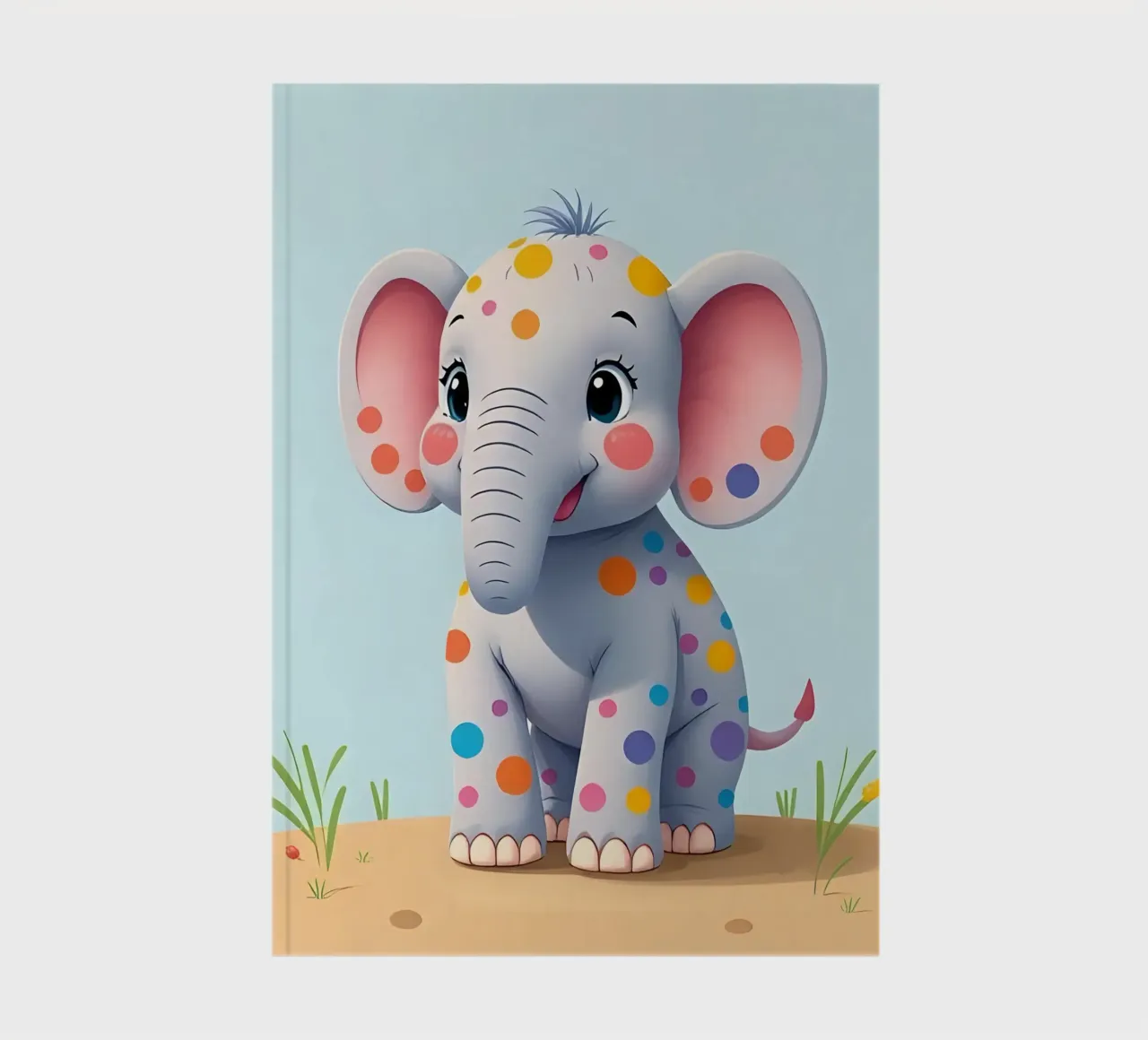 Elephant_1 notebook by Tierisch bunt by LK
