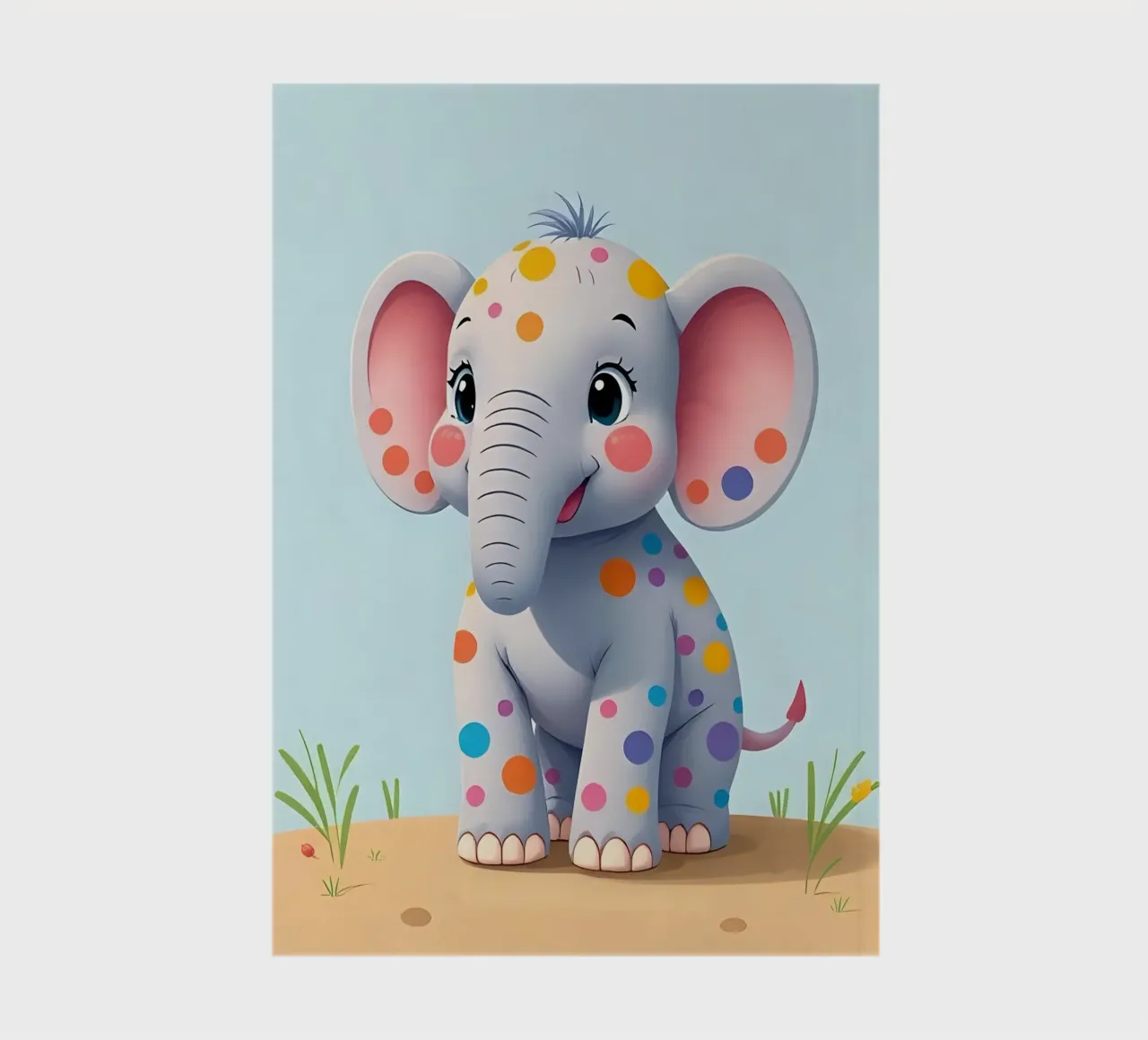 Elephant_1 notebook by Tierisch bunt by LK