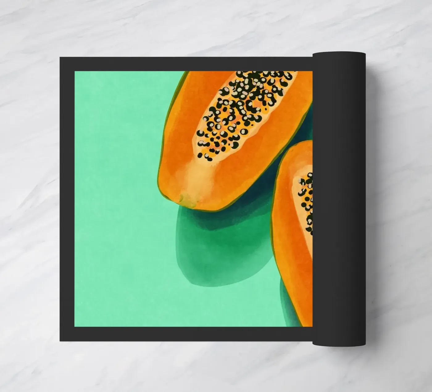 Papaya zerbino da Illustration Raissa Oltmanns