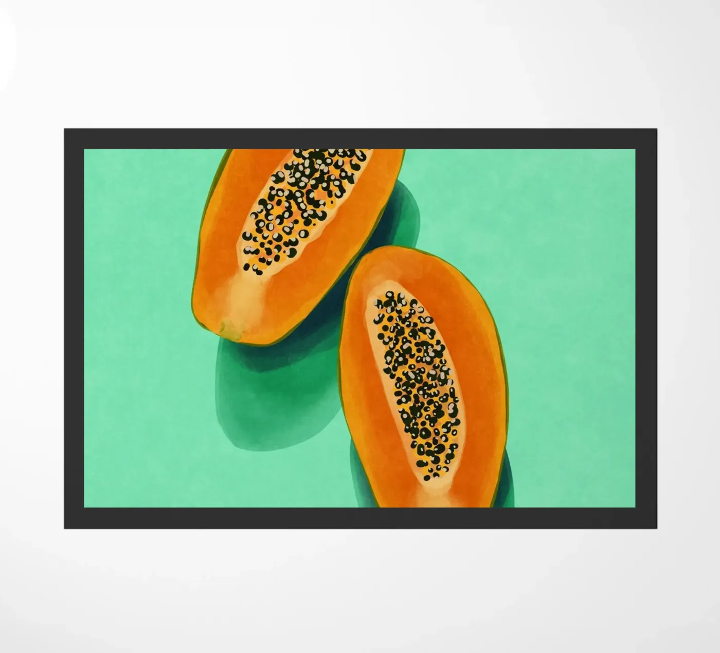 Papaya zerbino da Illustration Raissa Oltmanns