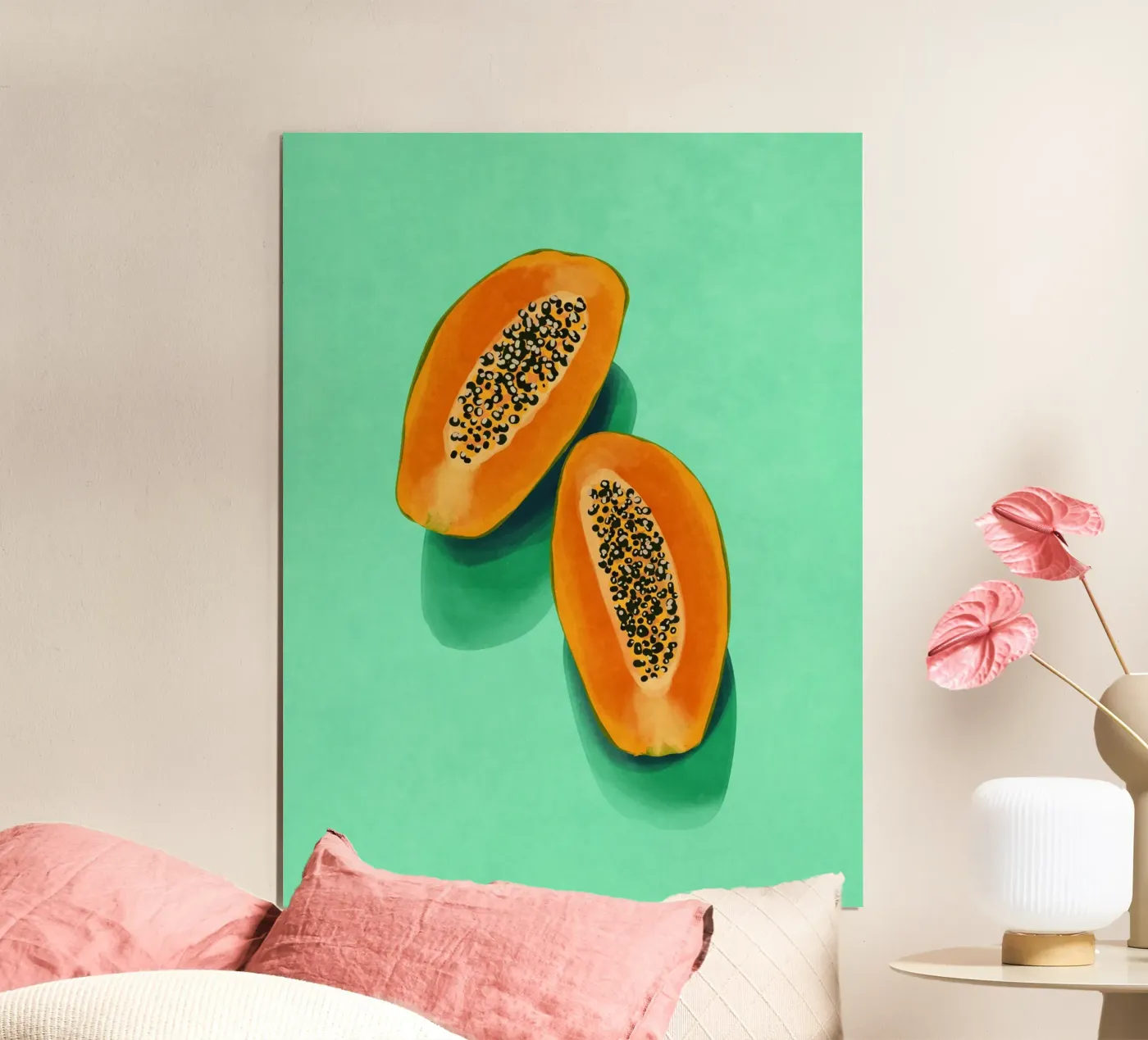Papaya poster da Illustration Raissa Oltmanns