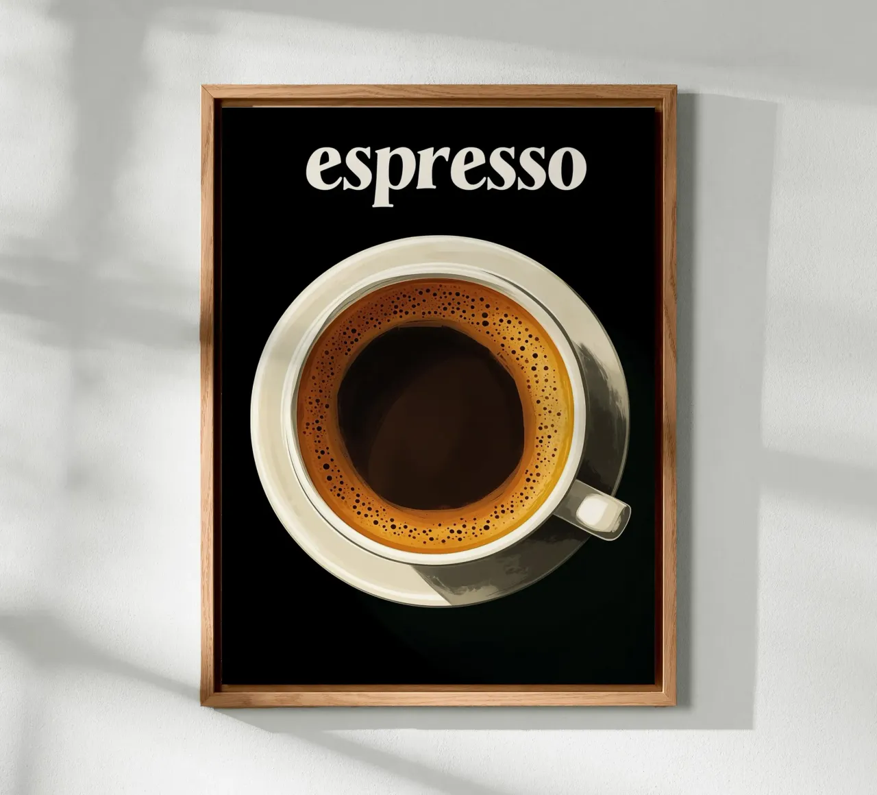 Espresso noir alluminio dibond da Spice & Style