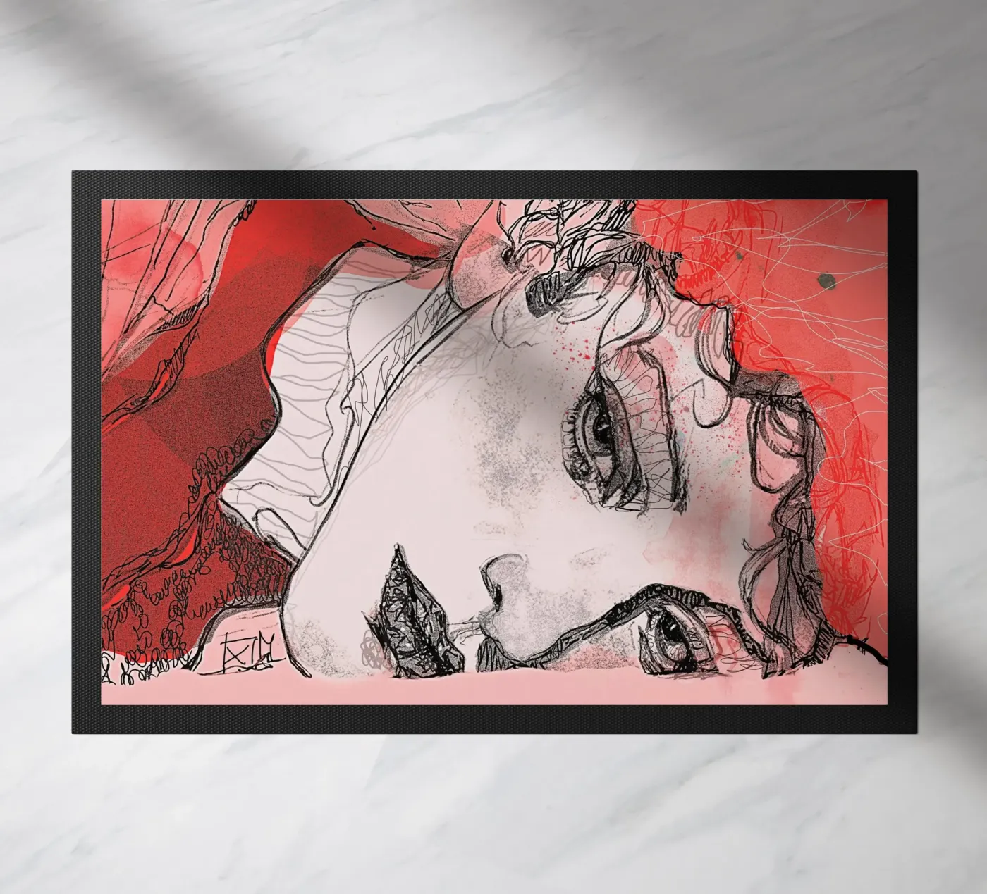 blik1 deurmat van Giulio Iurissevich