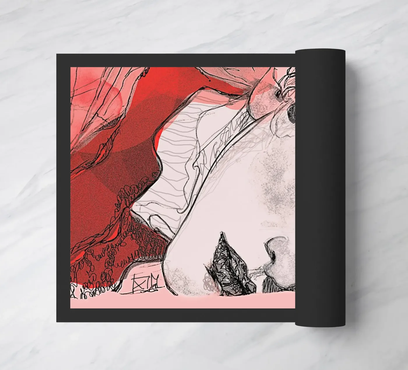 blik1 deurmat van Giulio Iurissevich