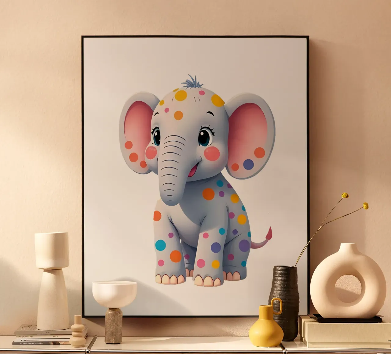 Elefante_1a plexiglass da Tierisch bunt by LK