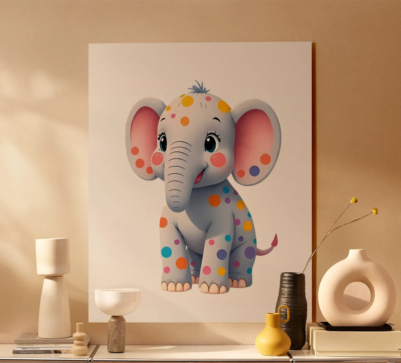 Elefante_1a plexiglass da Tierisch bunt by LK