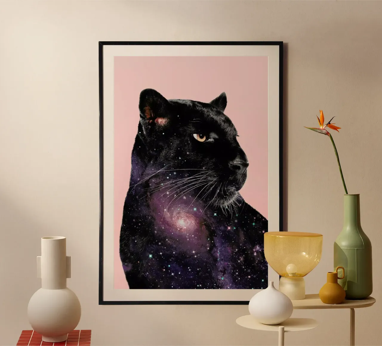 Galaxy Panther poster da Jonas Loose