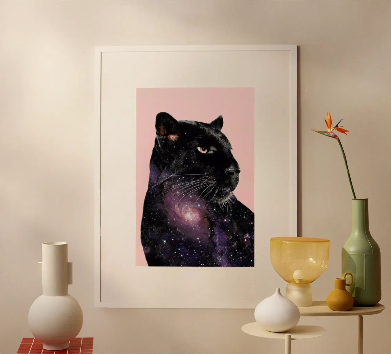 Galaxy Panther poster da Jonas Loose