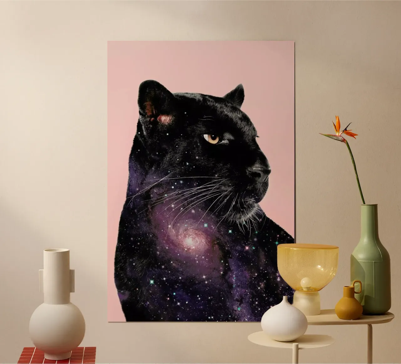 Galaxy Panther poster da Jonas Loose