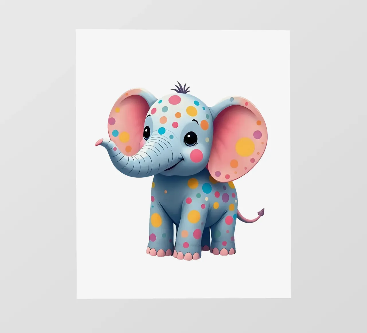 Elefante_2a telo in pvc da Tierisch bunt by LK