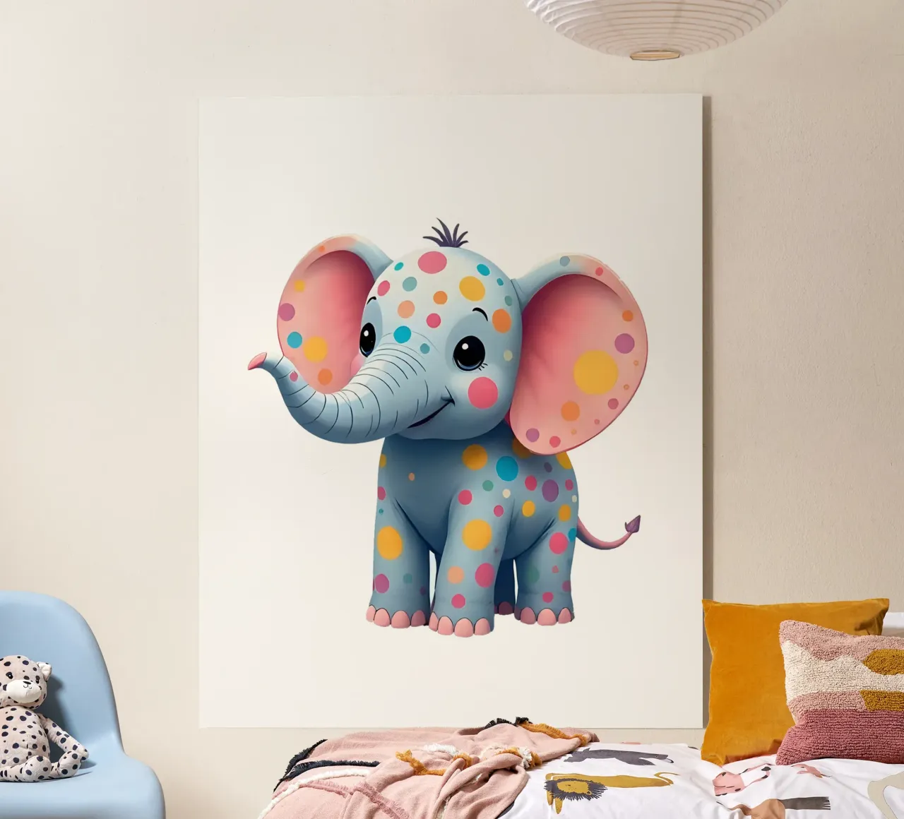 Elefante_2a plexiglass da Tierisch bunt by LK