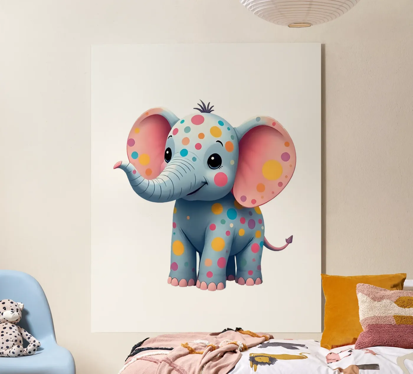 Elephant_2a plexiglass da Tierisch bunt by LK