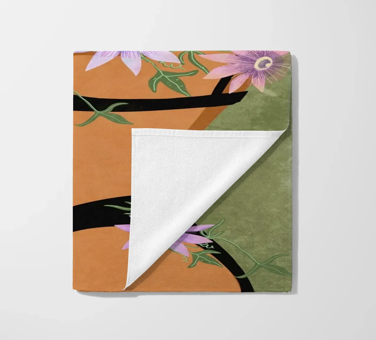 Passion in Power beach towel by Illustration Raissa Oltmanns