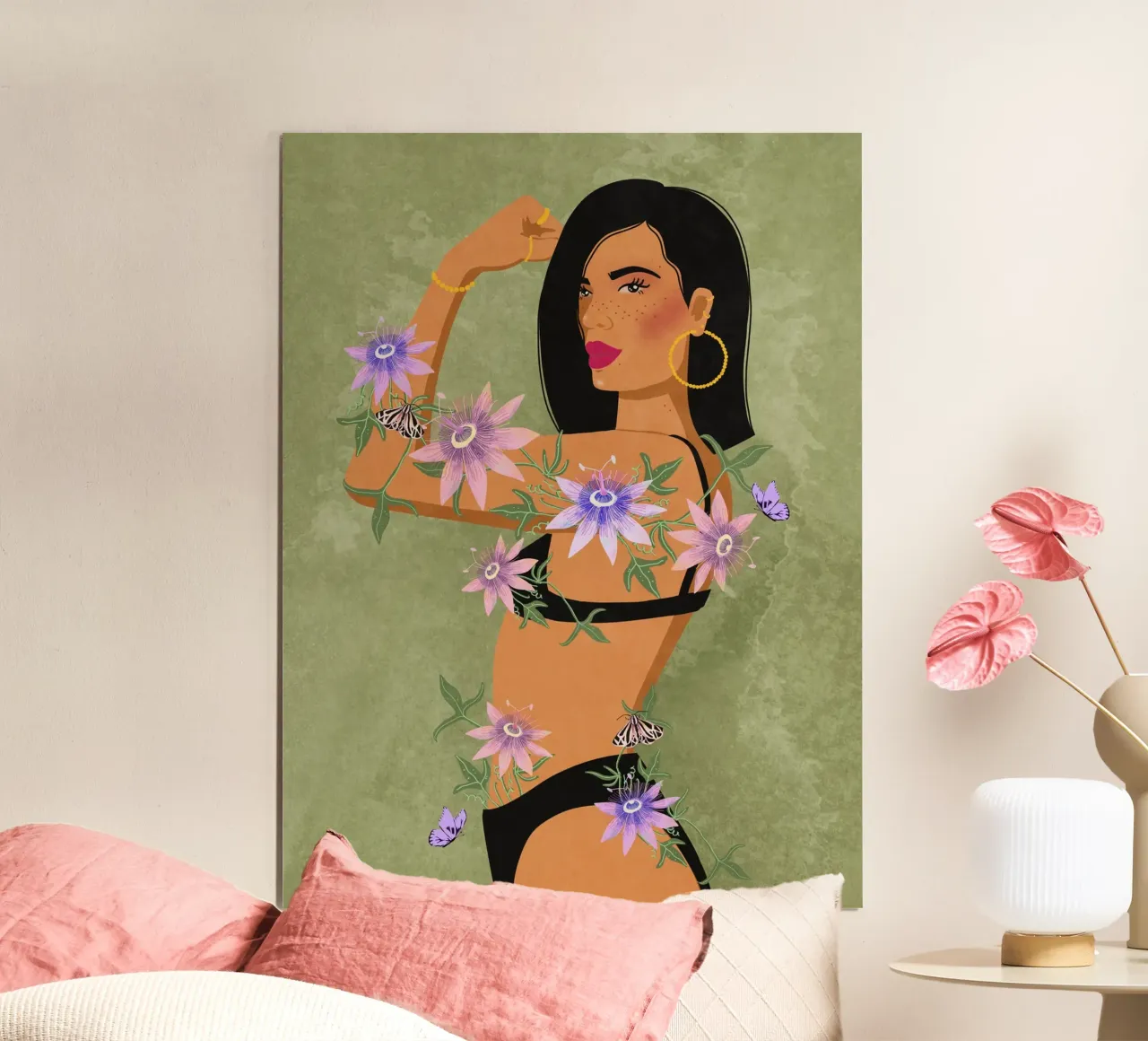 Passion in Power poster by Illustration Raissa Oltmanns