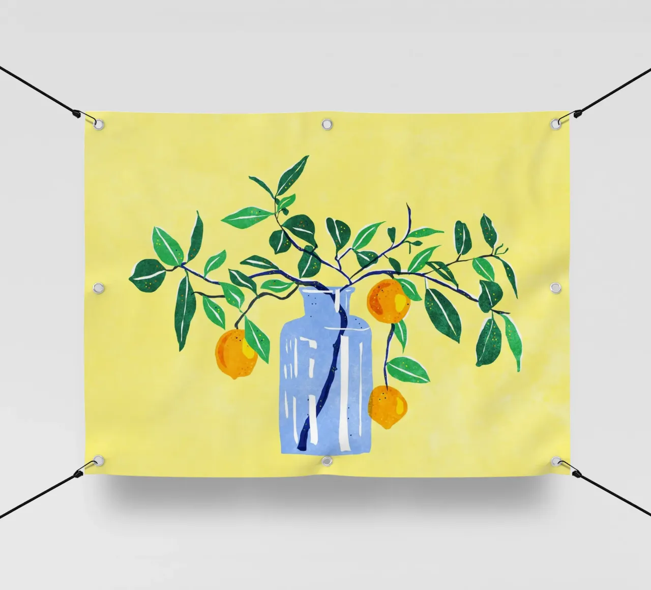Piccolo albero d'arancio telo in pvc da Illustration Raissa Oltmanns