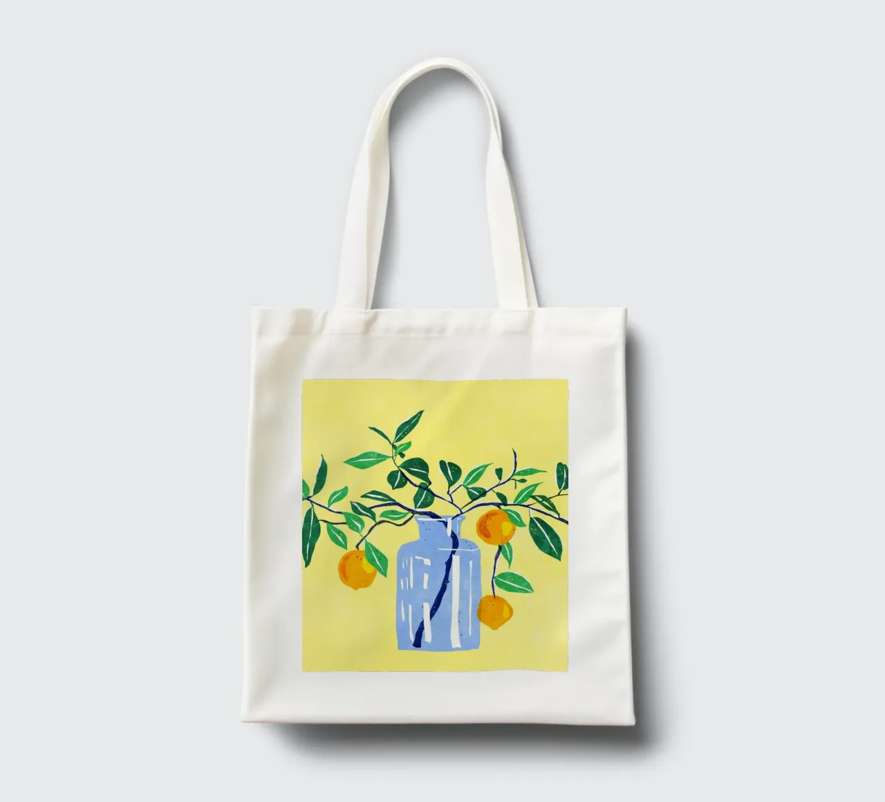 Piccolo albero d'arancio borsa in juta da Illustration Raissa Oltmanns