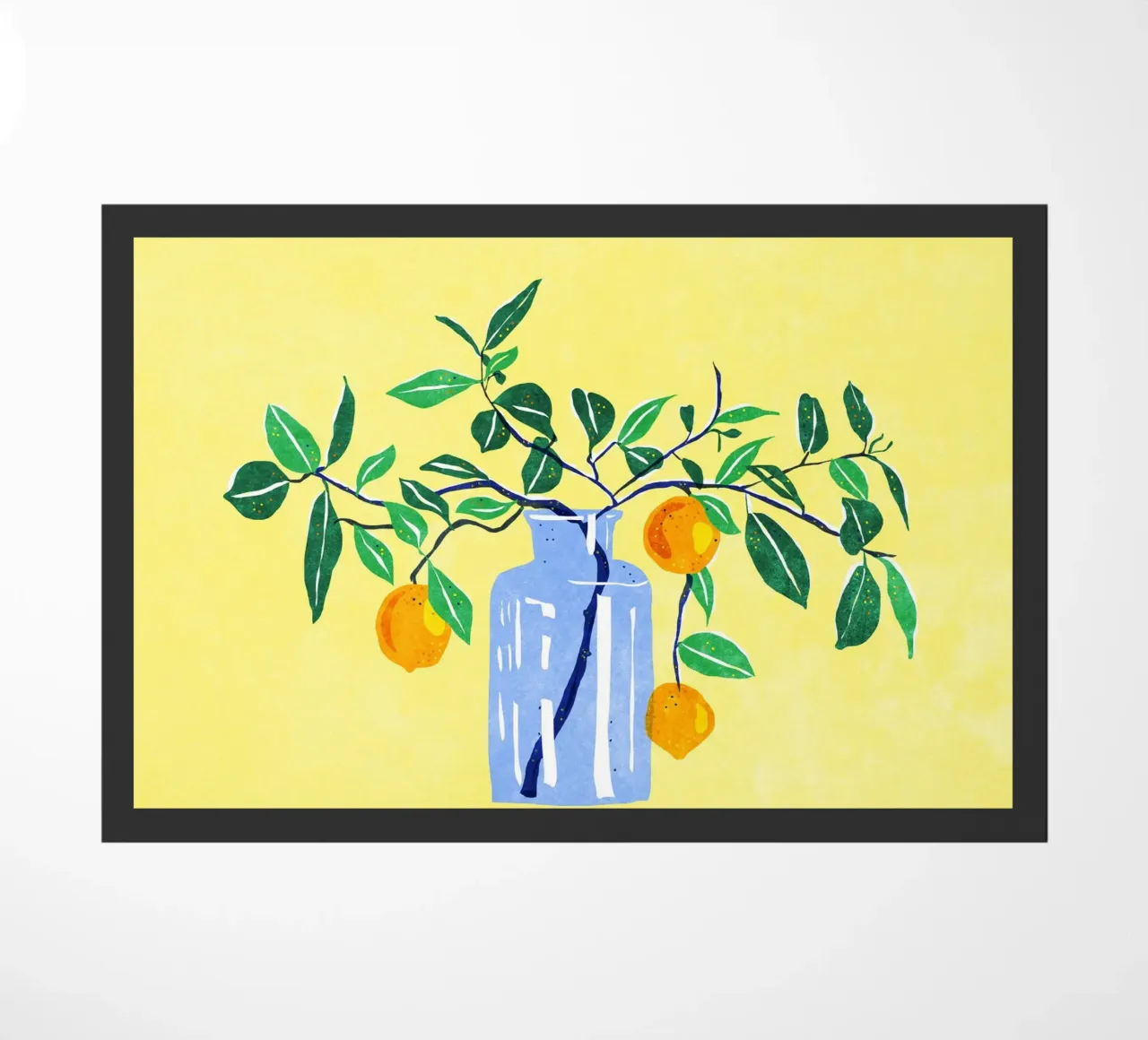 Piccolo albero d'arancio zerbino da Illustration Raissa Oltmanns