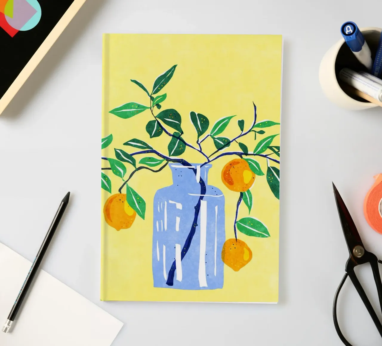 Little Orange Tree notebook by Illustration Raissa Oltmanns
