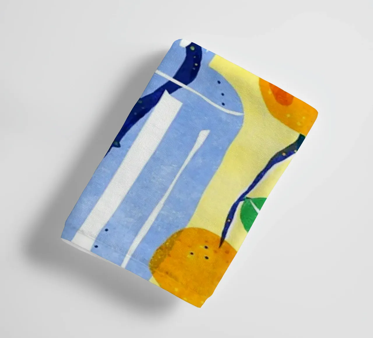 Piccolo albero d'arancio asciugamano da bagno da Illustration Raissa Oltmanns
