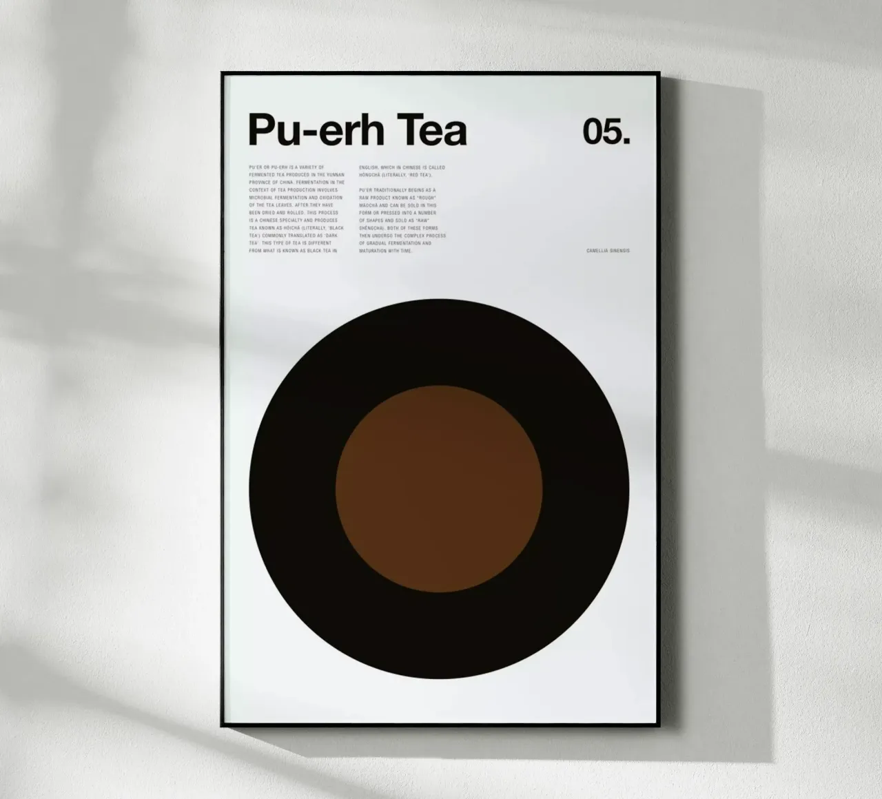 Pu-erh Tea acryl van Nick Barclay