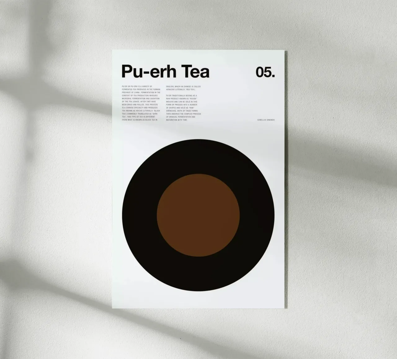 Pu-erh Tea acryl van Nick Barclay
