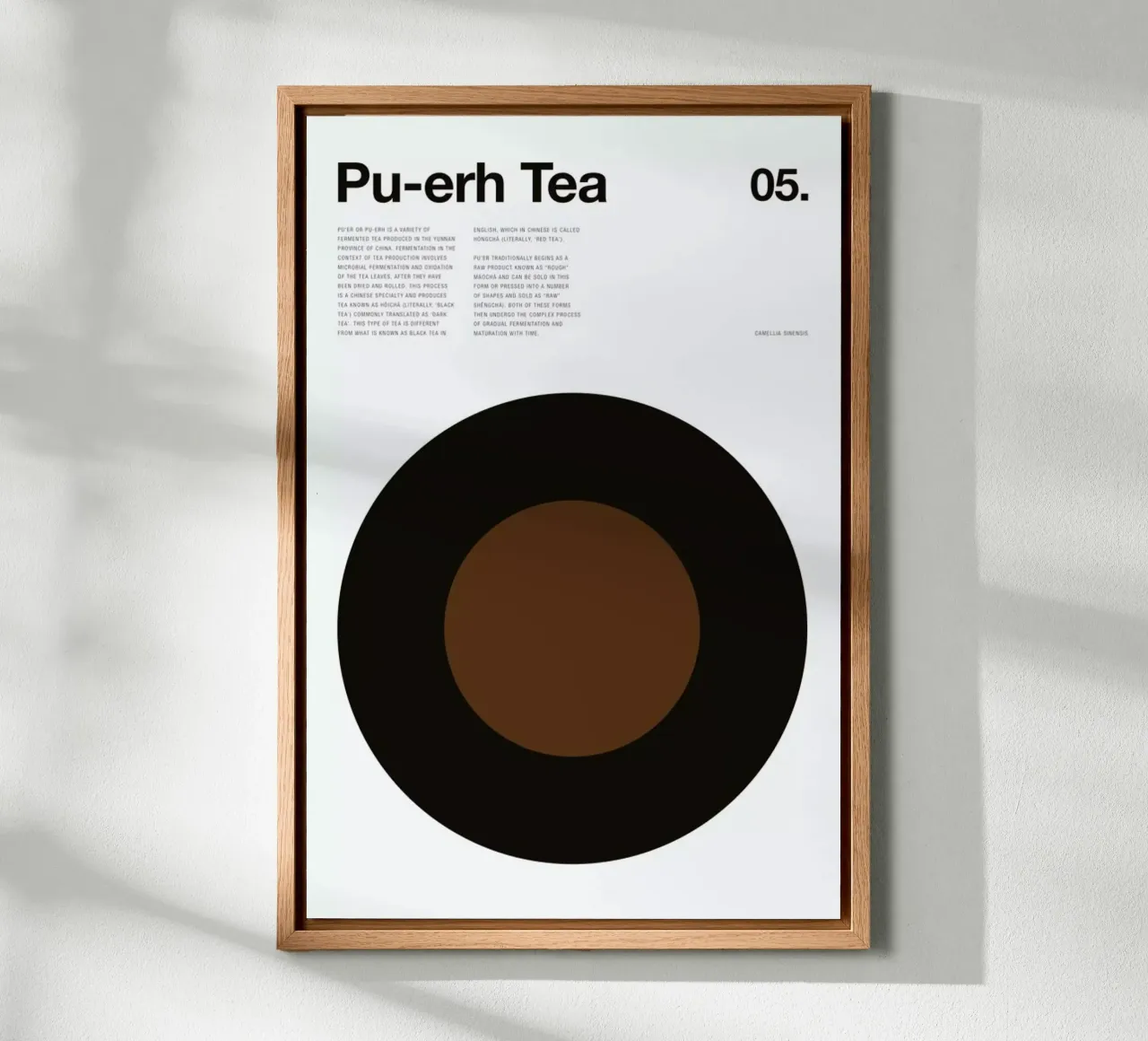 Pu-erh Tea Alu-Dibond von Nick Barclay