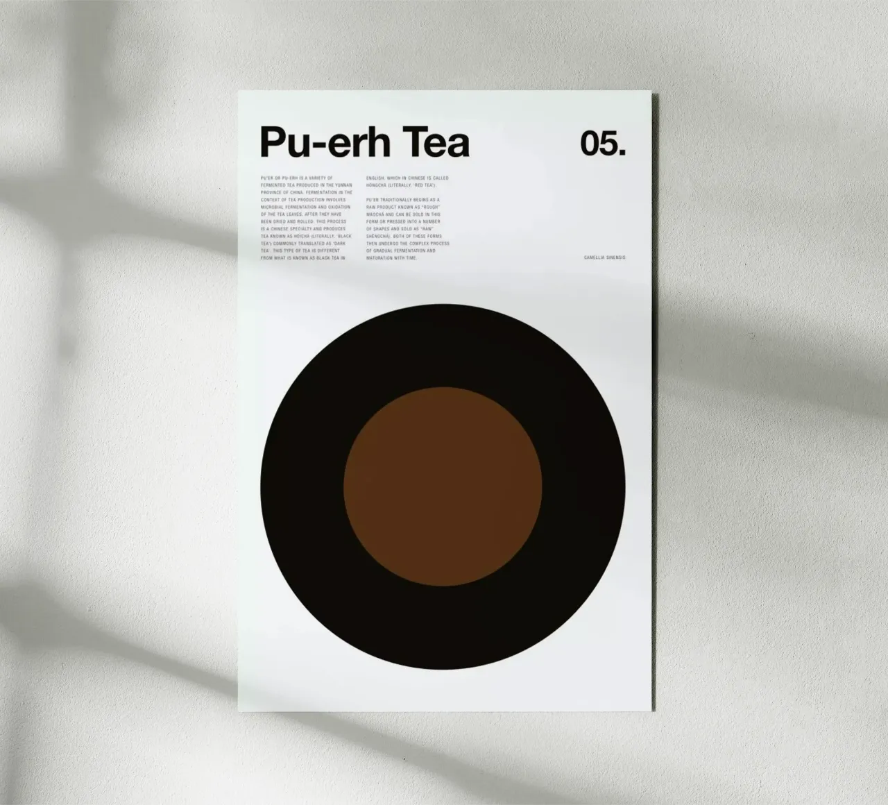 Pu-erh Tea Alu-Dibond von Nick Barclay