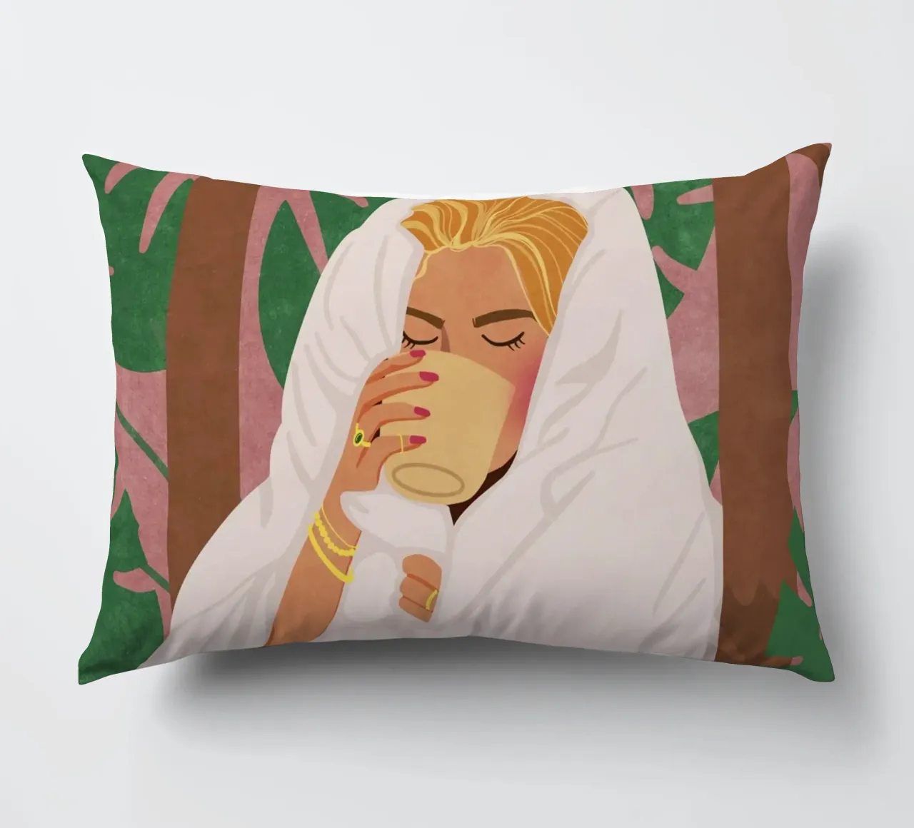 Momenti per me cuscino da Illustration Raissa Oltmanns