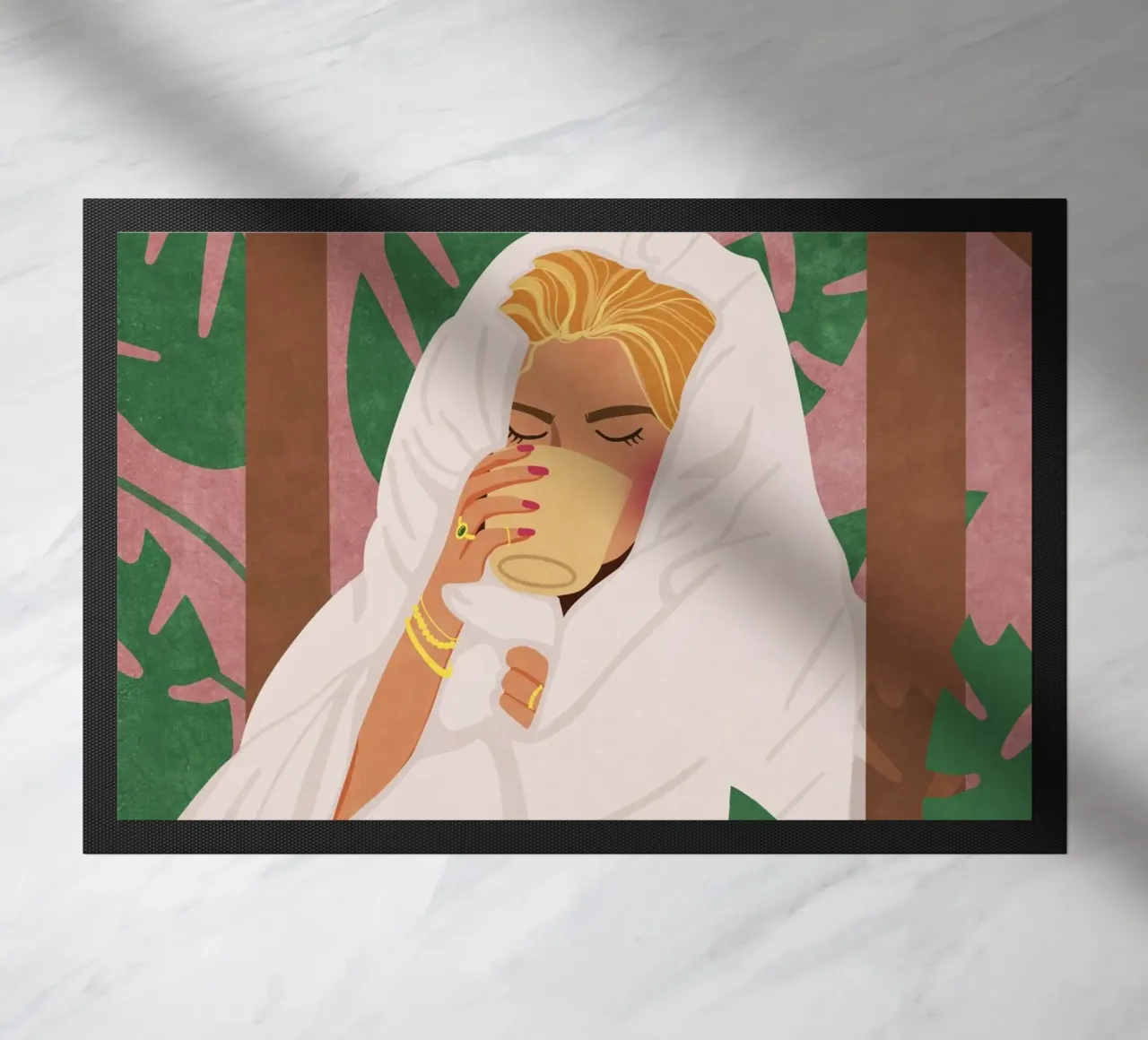 Momenti per me zerbino da Illustration Raissa Oltmanns