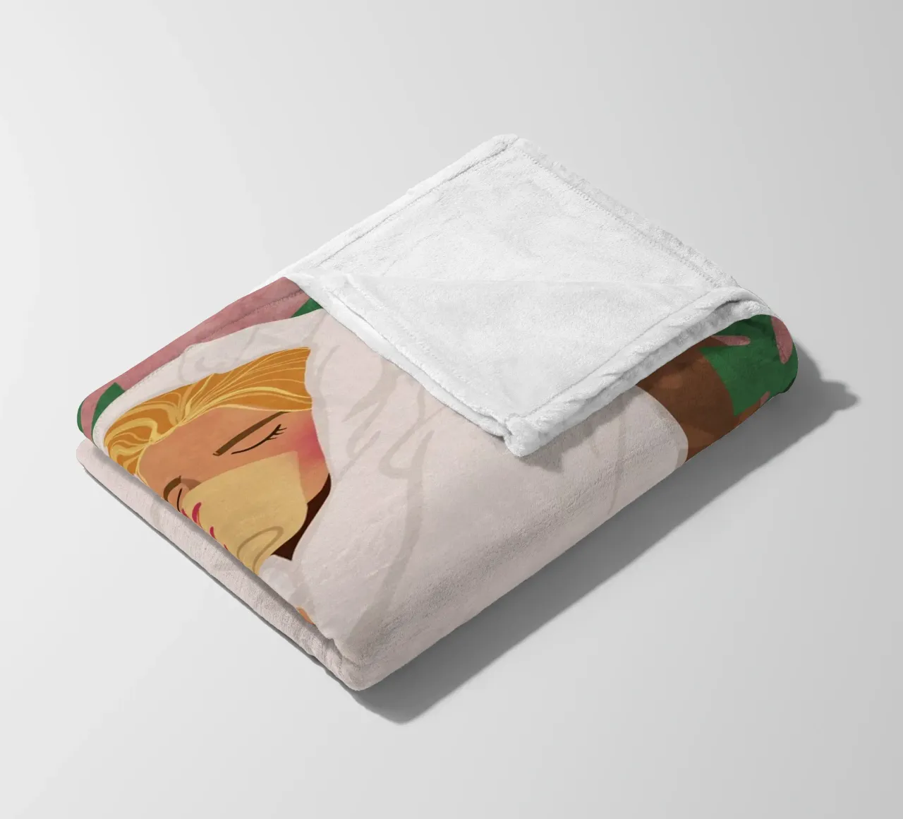 Momenti per me coperta in pile da Illustration Raissa Oltmanns