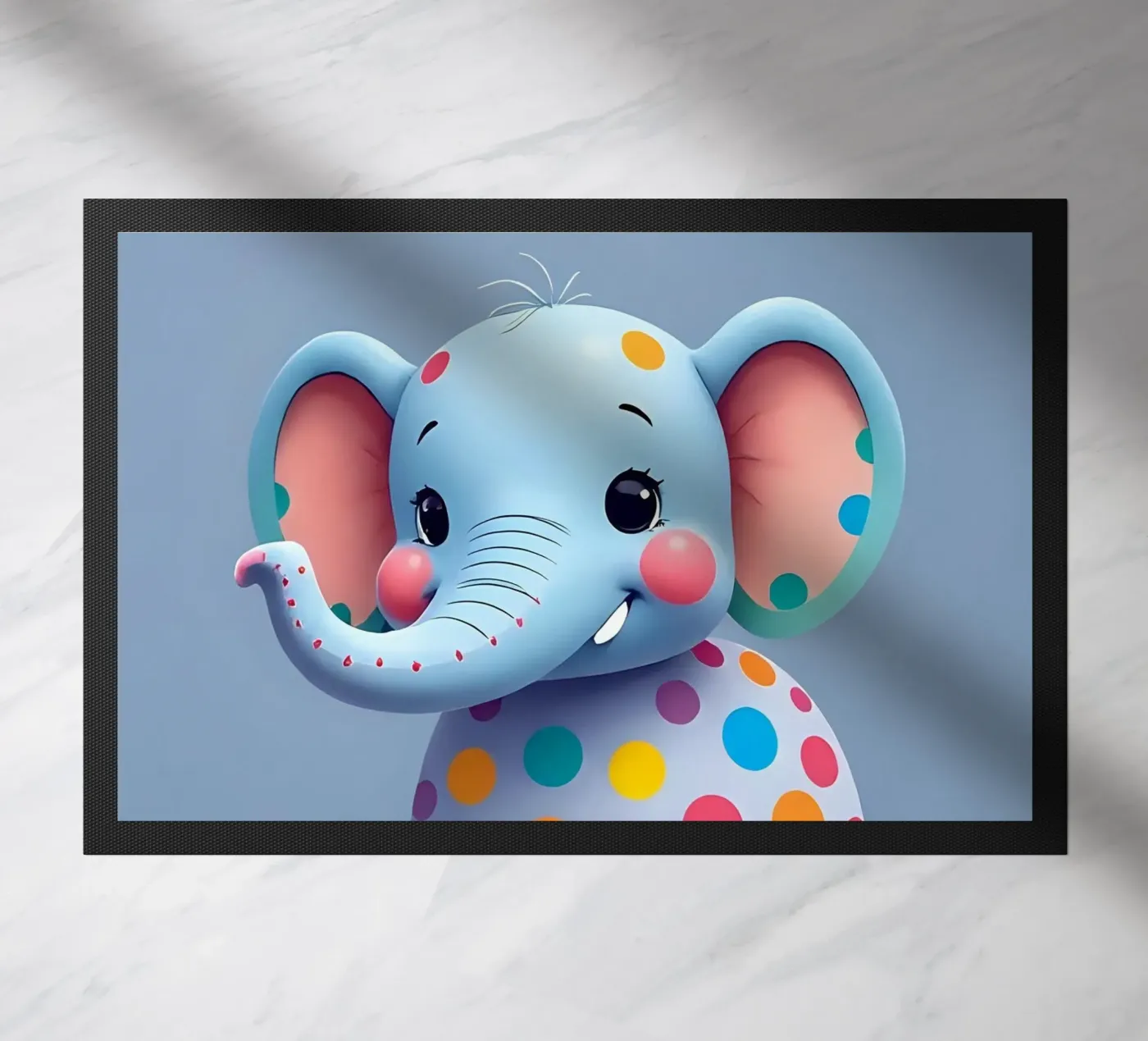 Elephant_3 doormat by Tierisch bunt by LK