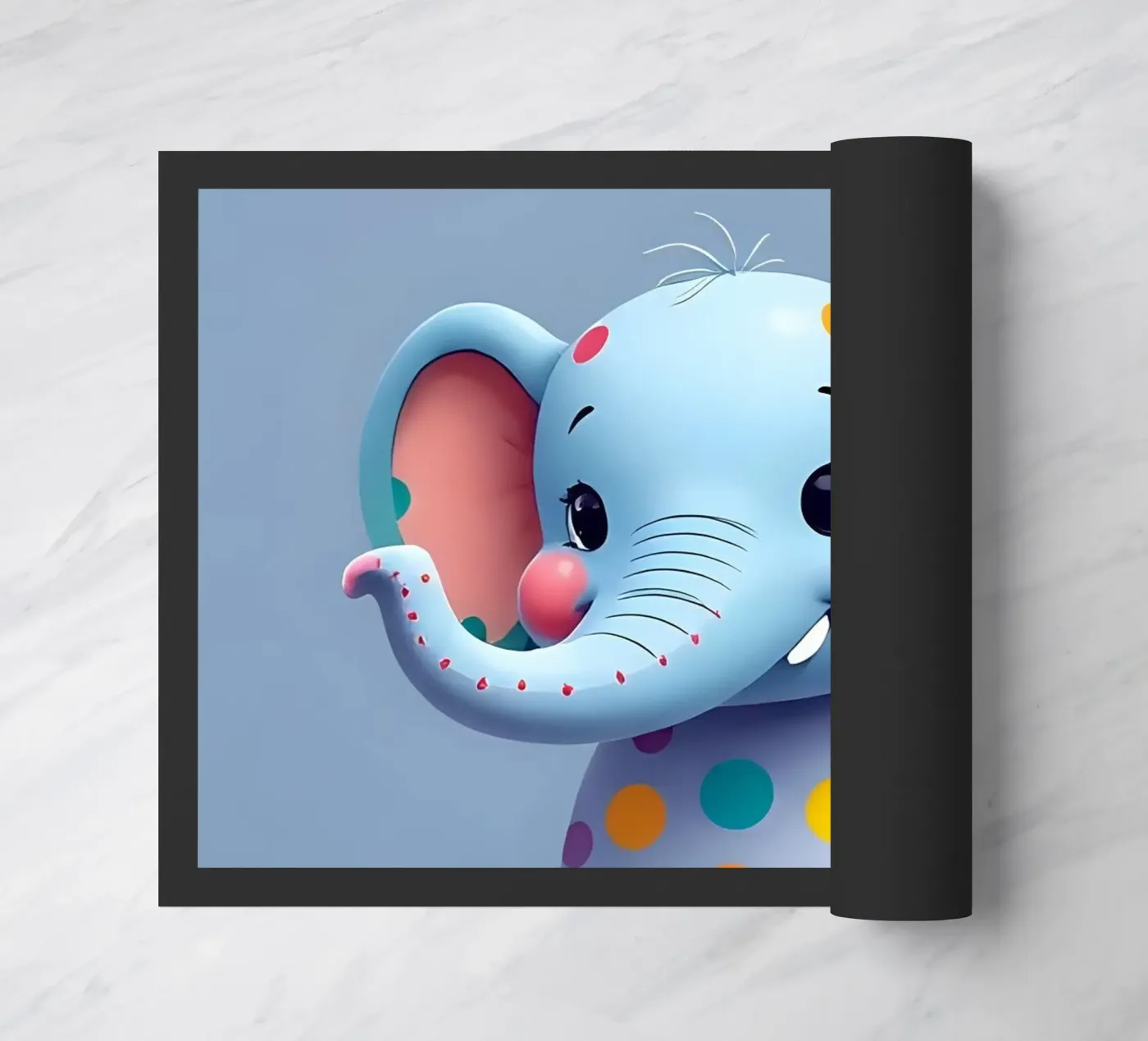 Elephant_3 doormat by Tierisch bunt by LK