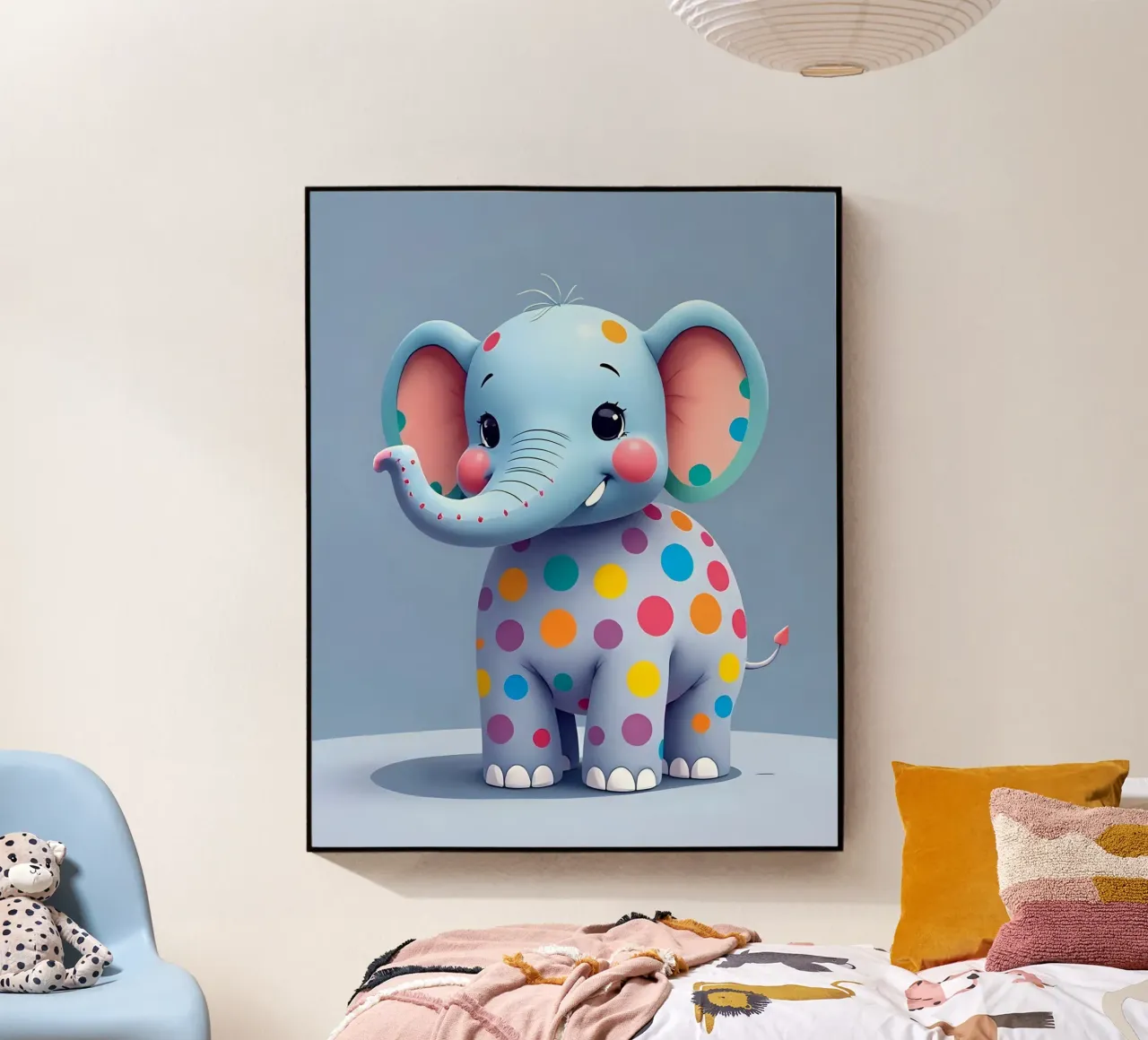 Elefante_3 plexiglass da Tierisch bunt by LK