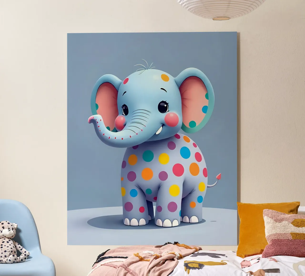 Elefante_3 plexiglass da Tierisch bunt by LK