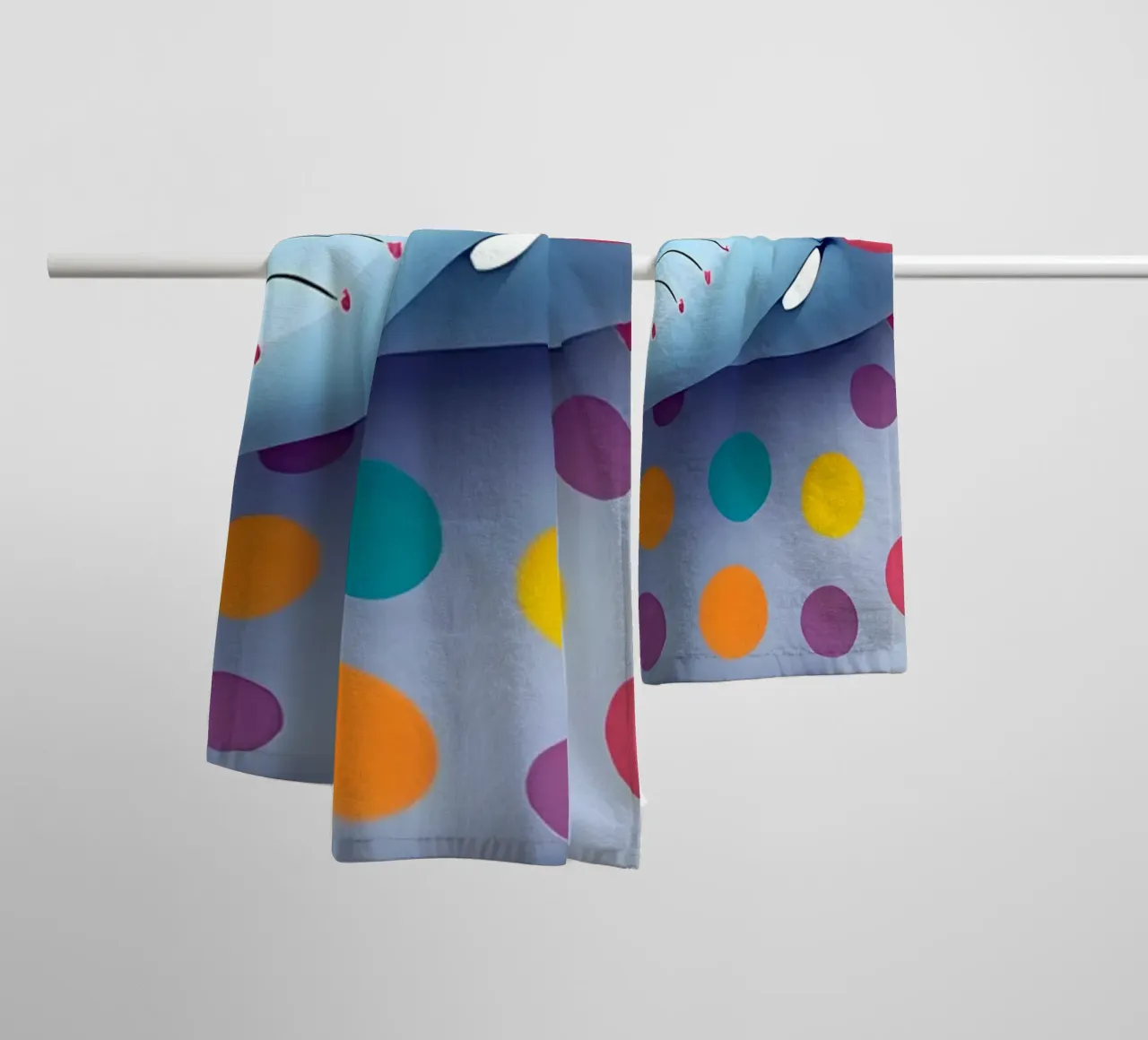 Elephant_3a serviette de bain de Tierisch bunt by LK