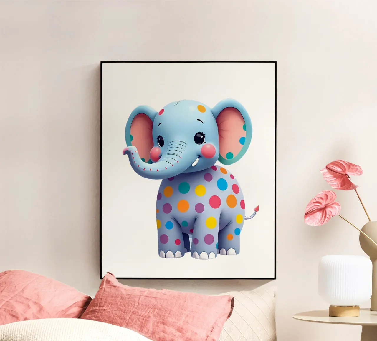 Elefante_3a plexiglass da Tierisch bunt by LK