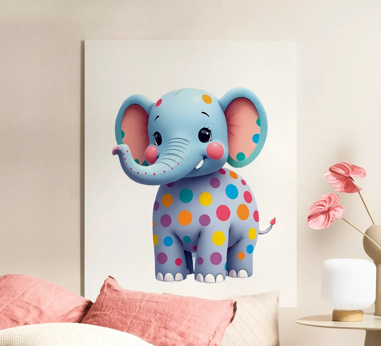 Elefante_3a plexiglass da Tierisch bunt by LK