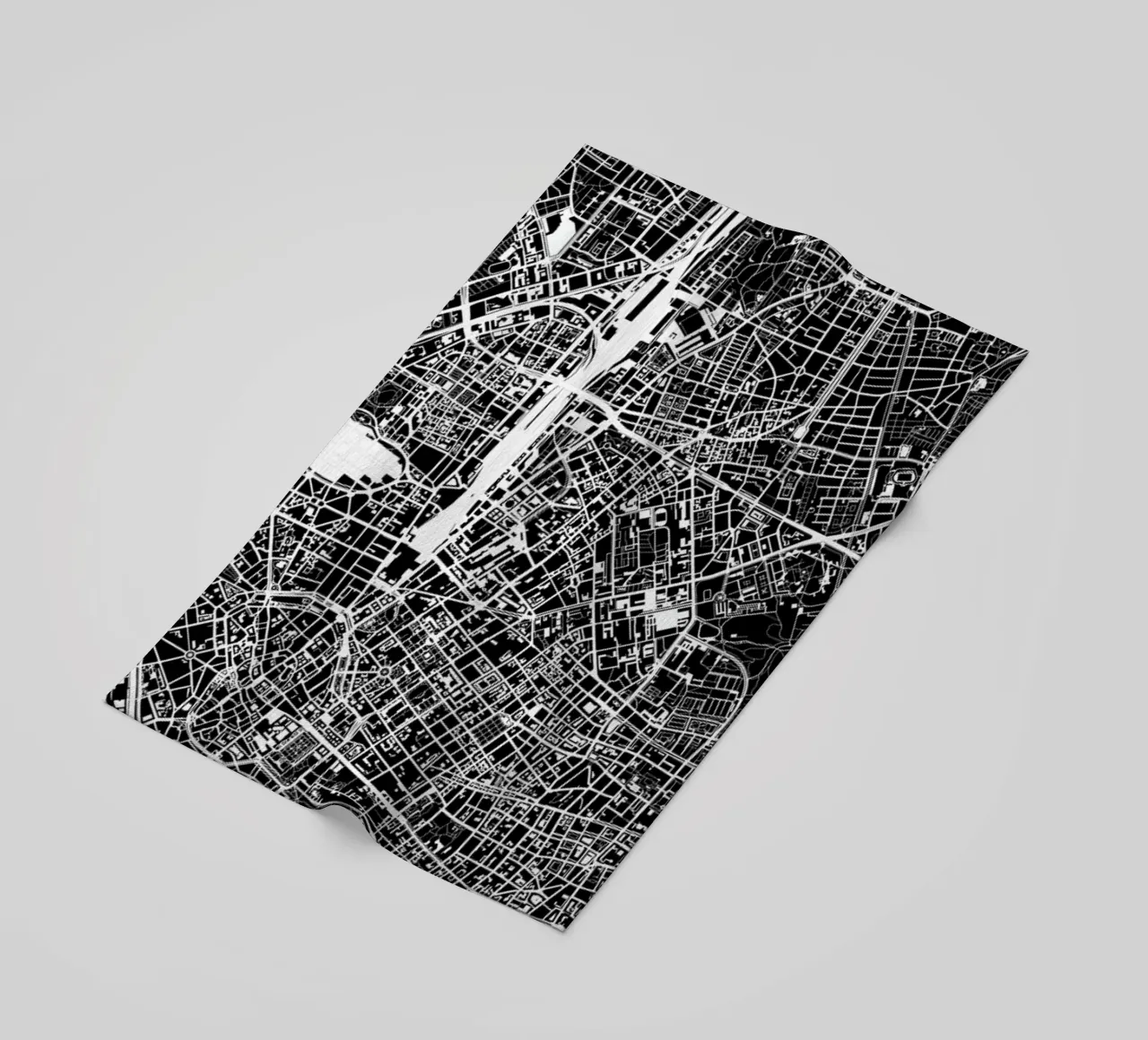 Munich Black & White telo mare da Planos Urbanos