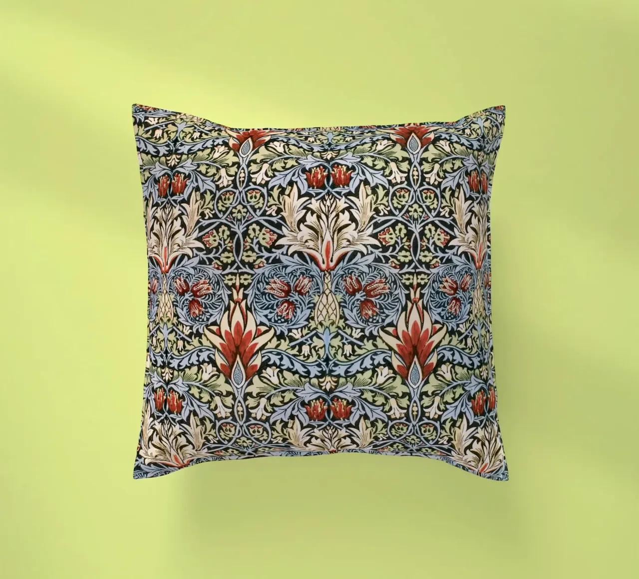 William Morris - Modello a fiori cuscino da Second Canvas