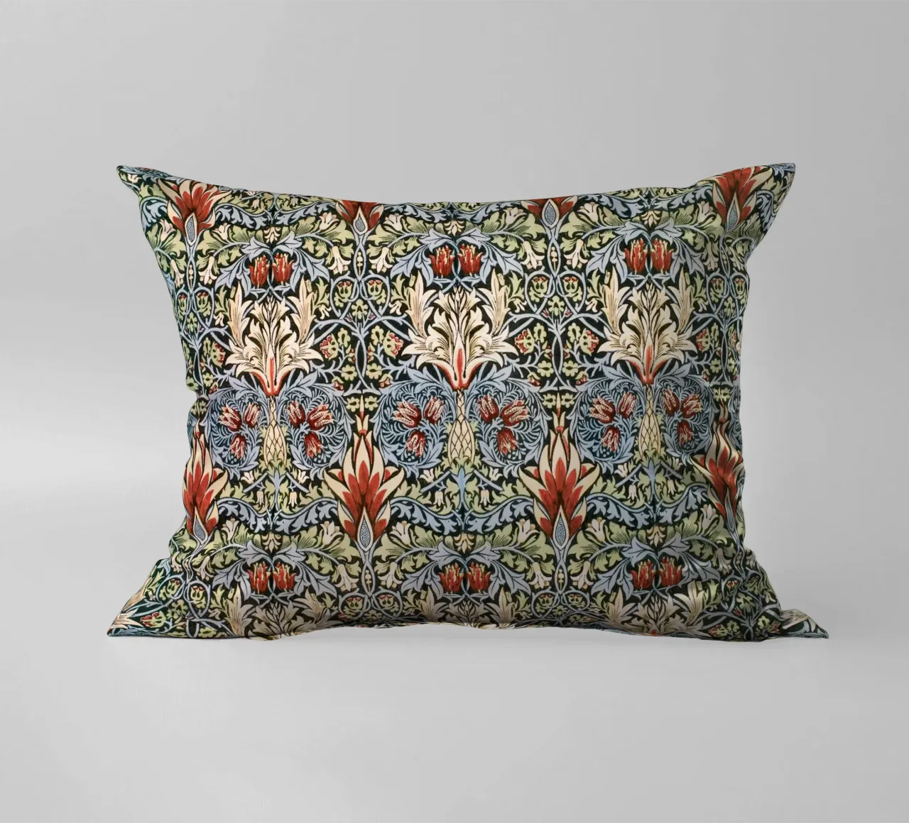 William Morris - Modello a fiori cuscino da Second Canvas