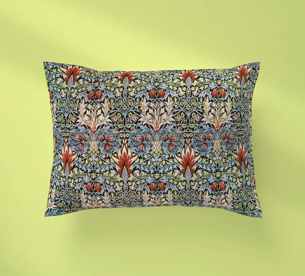 William Morris - Modello a fiori cuscino da Second Canvas